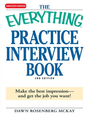 cover image of The Everything Practice Interview Book